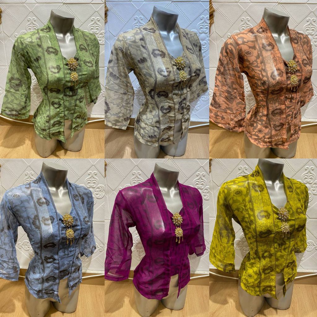 Kebaya Bali By Ani Kebaya Jadi Sifon Lukis