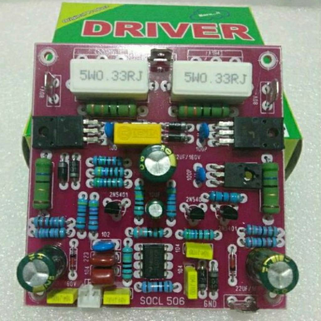 Kit Driver Power Super OCL506 ocl-506 -Amplifier
