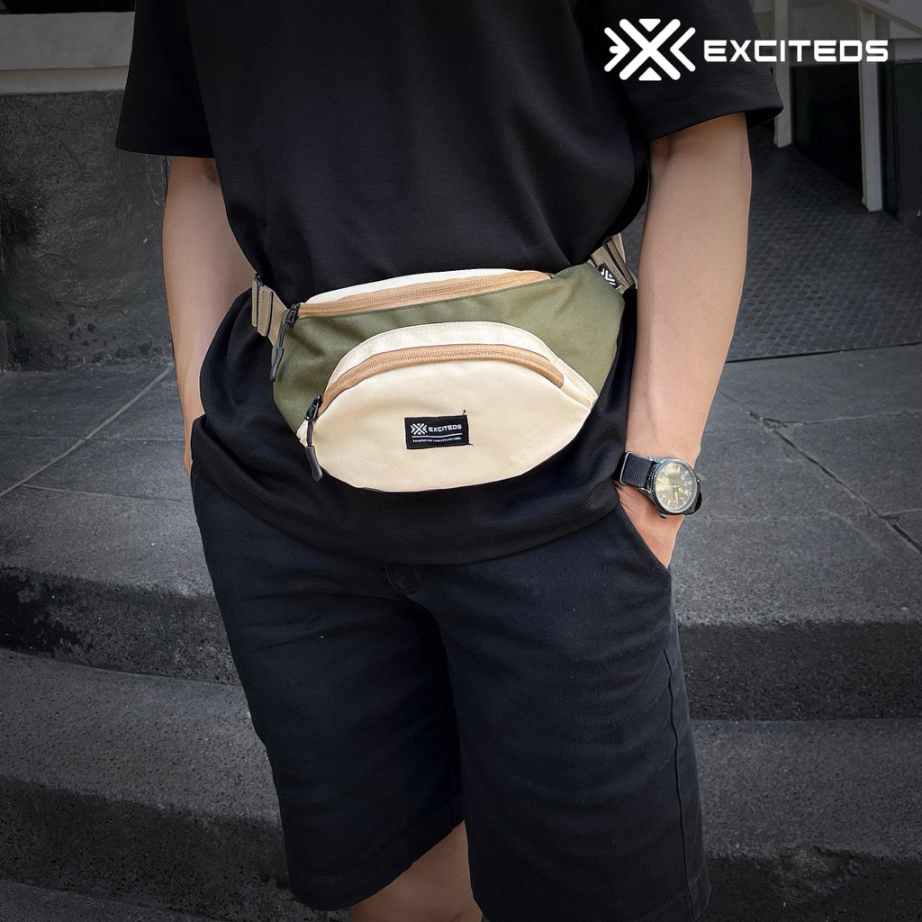 Chester Tas Selempang Pinggang Pria Wanita Waist Bag Unisex