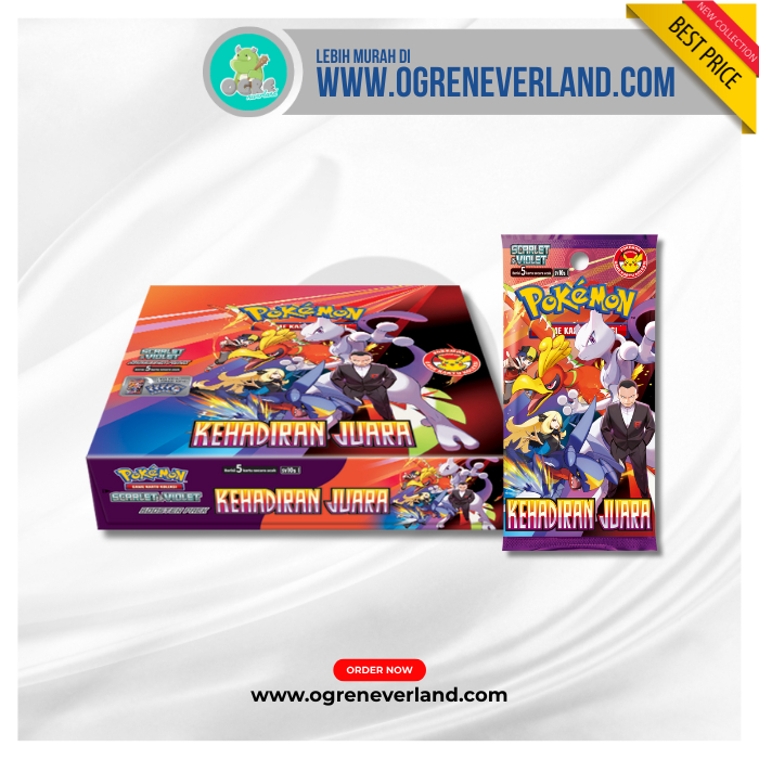 Booster Box Kehadiran Juara POKEMON TCG