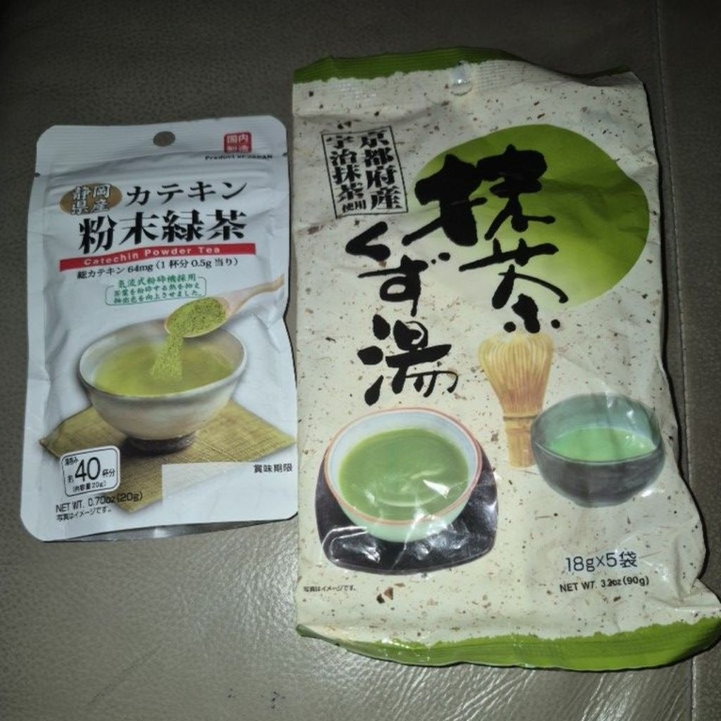 

Daiso Matcha Powder Tea Catechin Powder Tea Harada Shizuoka Green Tea Kabuse Matcha Powder Bubuk Teh Hijau Jepang 5 Sticks