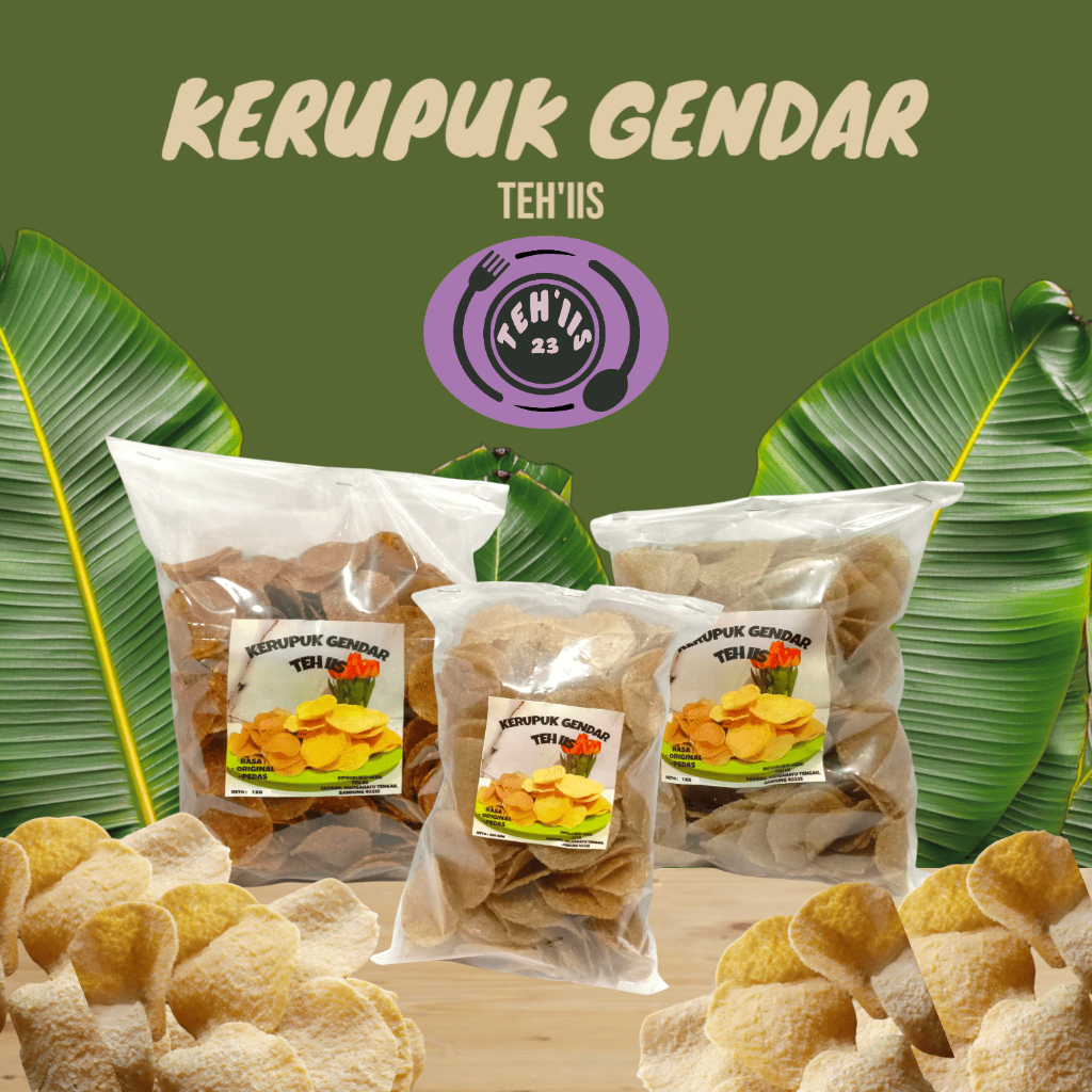 

Kerupuk Gendar Mentah Kerupuk Nasi Kerupuk Renyah Gurih