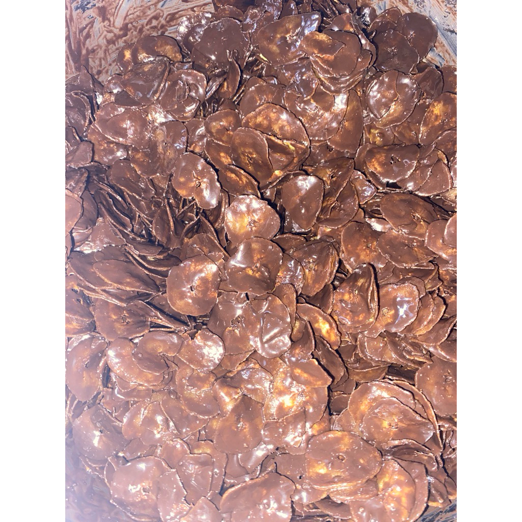 

keripik pisang coklat lumer