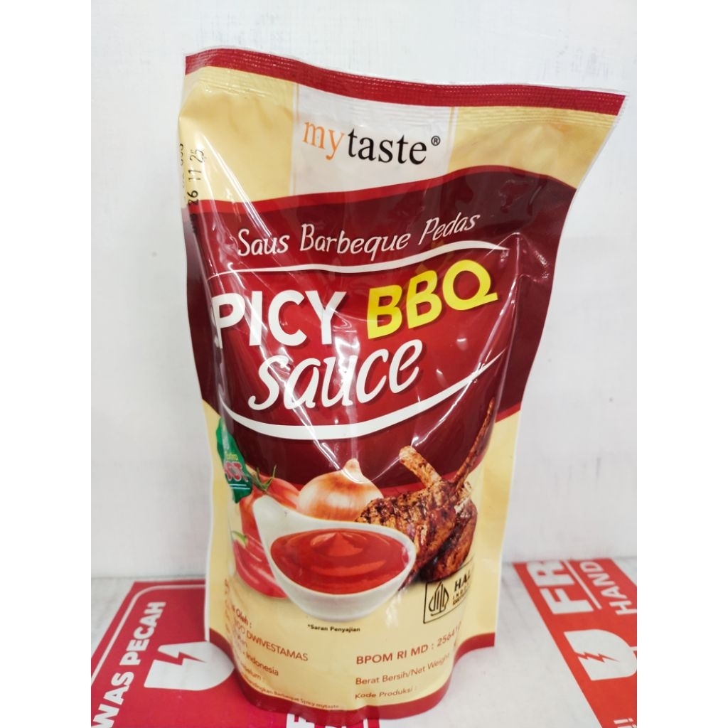 

500gr mytaste Saus Barbeque Pedas Spicy BBQ Sauce