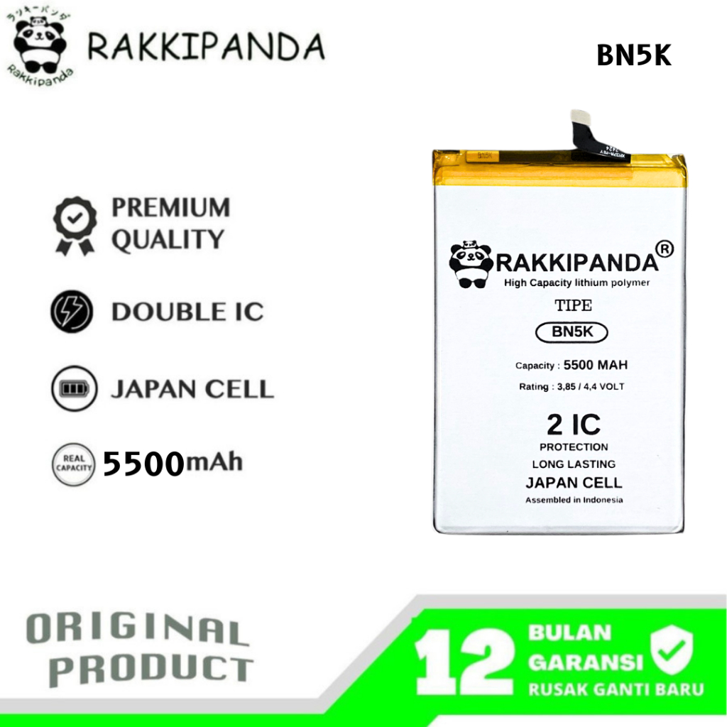 RakkiPanda - BN5K Redmi 12C Batre Batrai Baterai