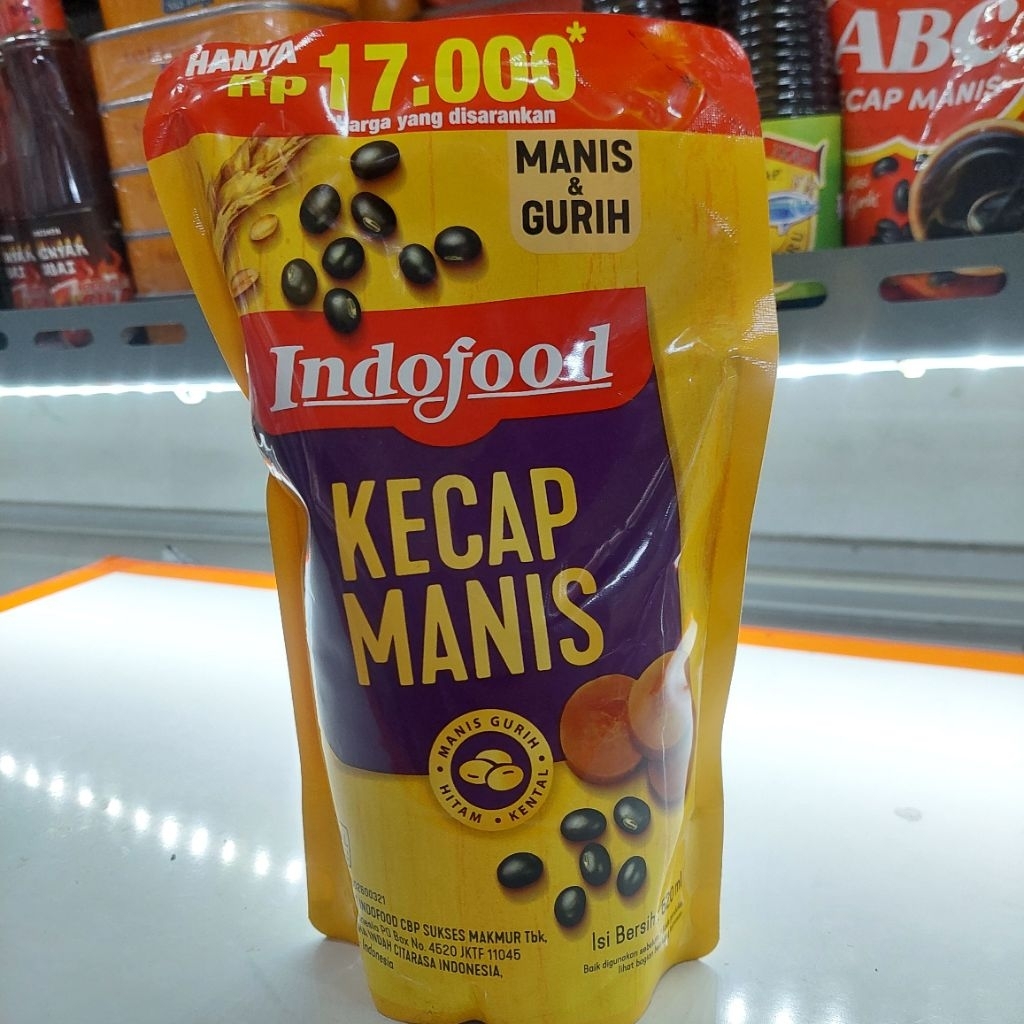 

Kecap manis indofood 620ml/ kecap manis indofood