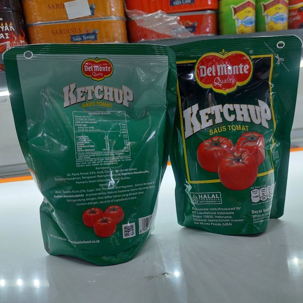 

Saos del monte hot dan tomat/ saos delmonte 200gr & 500gr