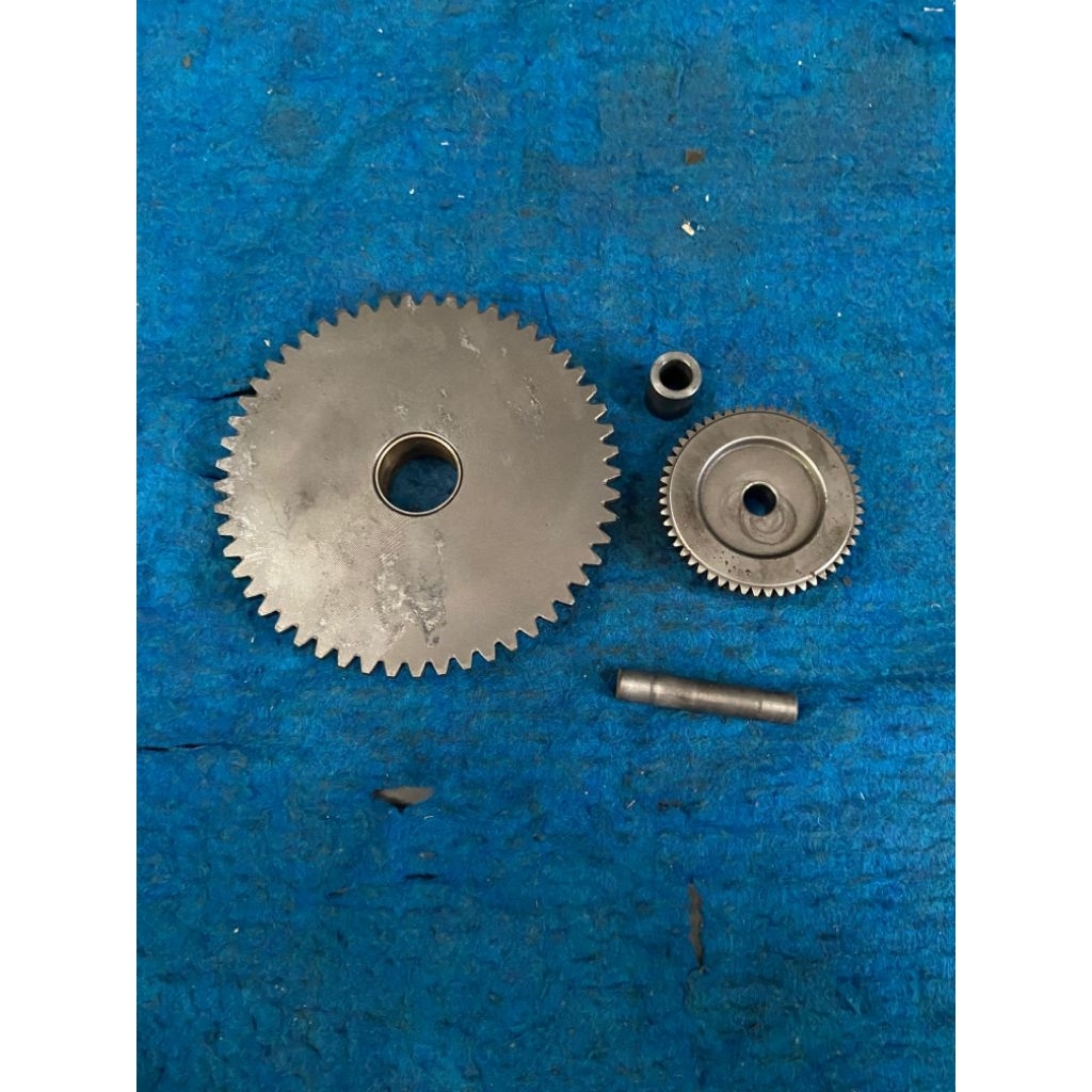Gigi stater gear starter set besar kecil one way honda cb 150 r old original