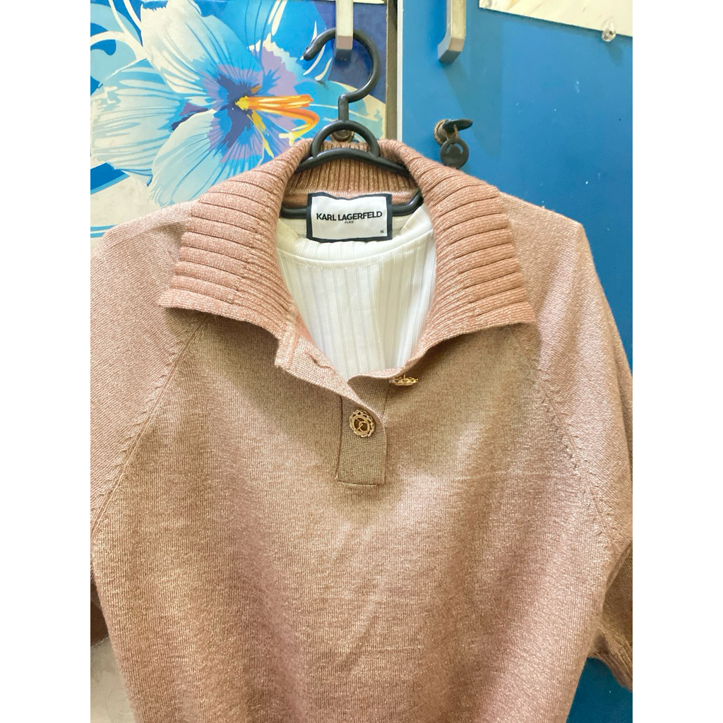 prelove baju karl lagerfeld pinky blink