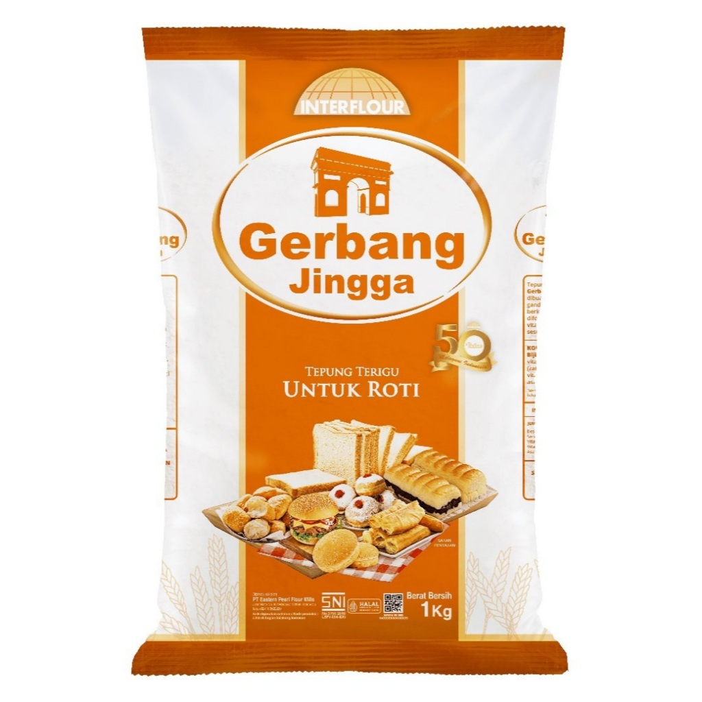 

tepung terigu gerbang jingga 1 kg