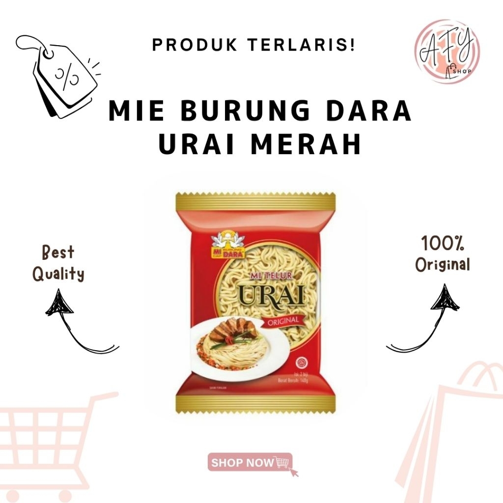 

Mie Burung Dara Urai Merah