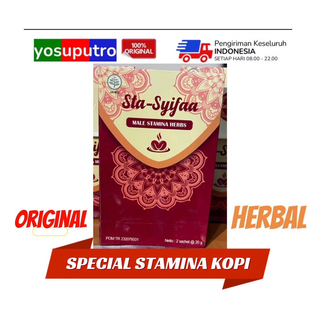 

Kopi Herbal Stamina Sta-syifaa