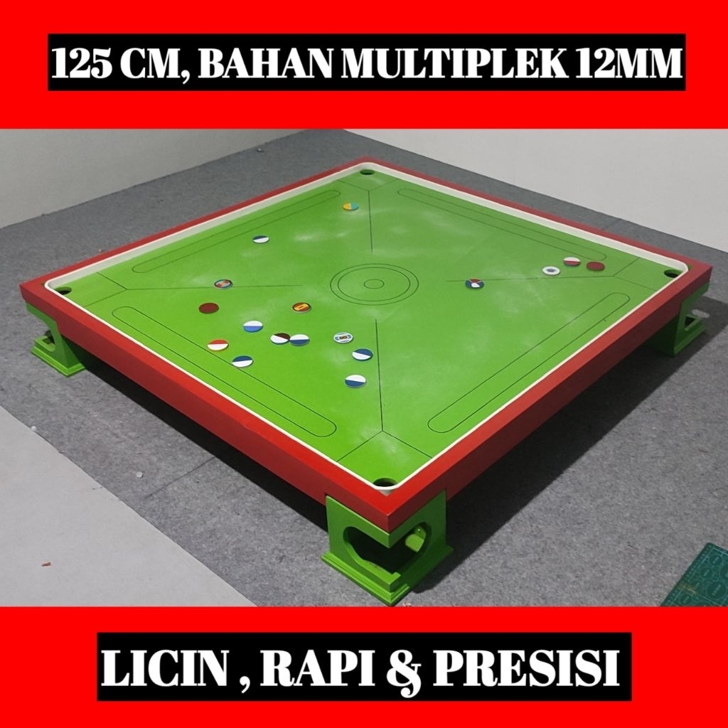 Papan Karambol Premium ukuran 125 CM