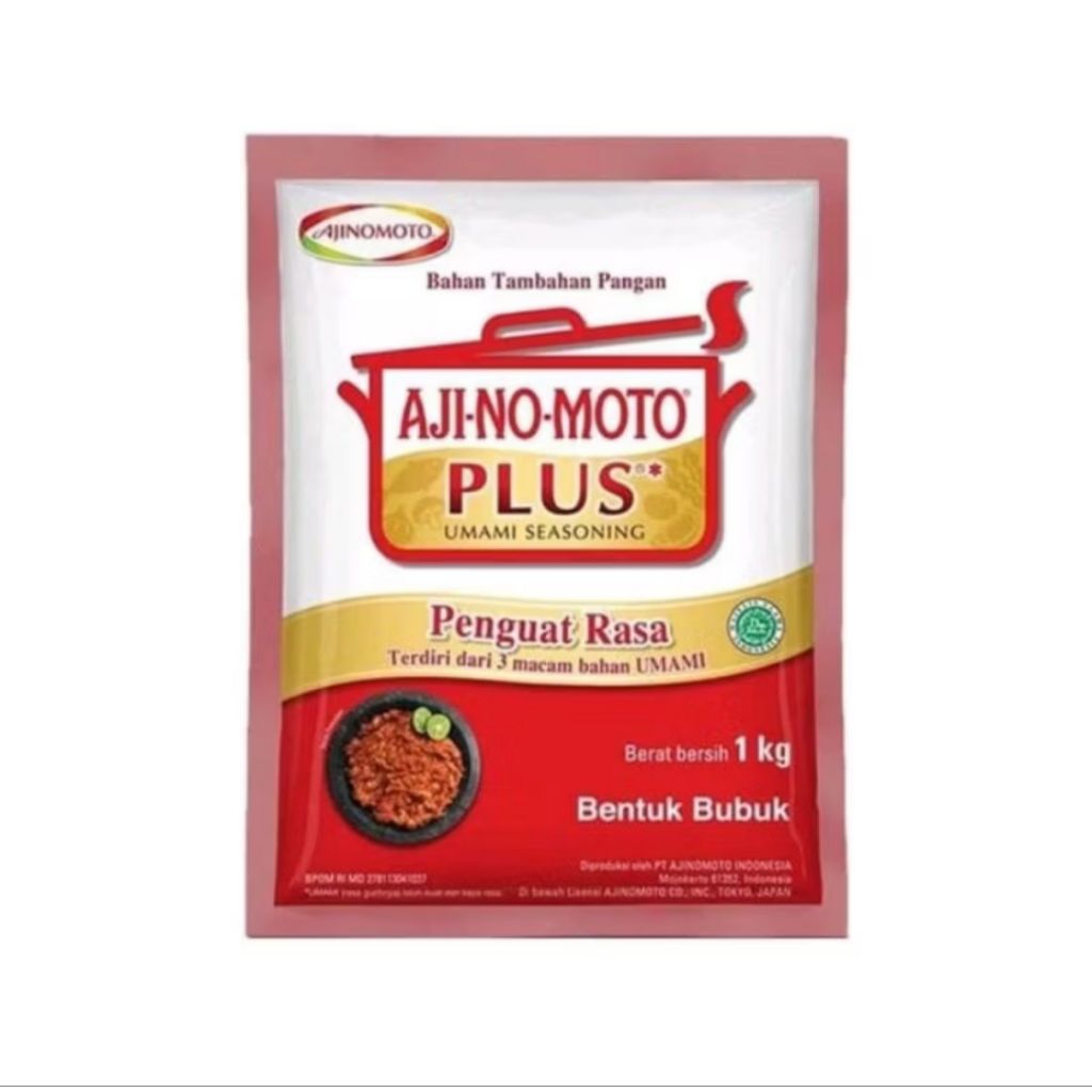 

Ajinomoto plus 1kg penyedap rasa