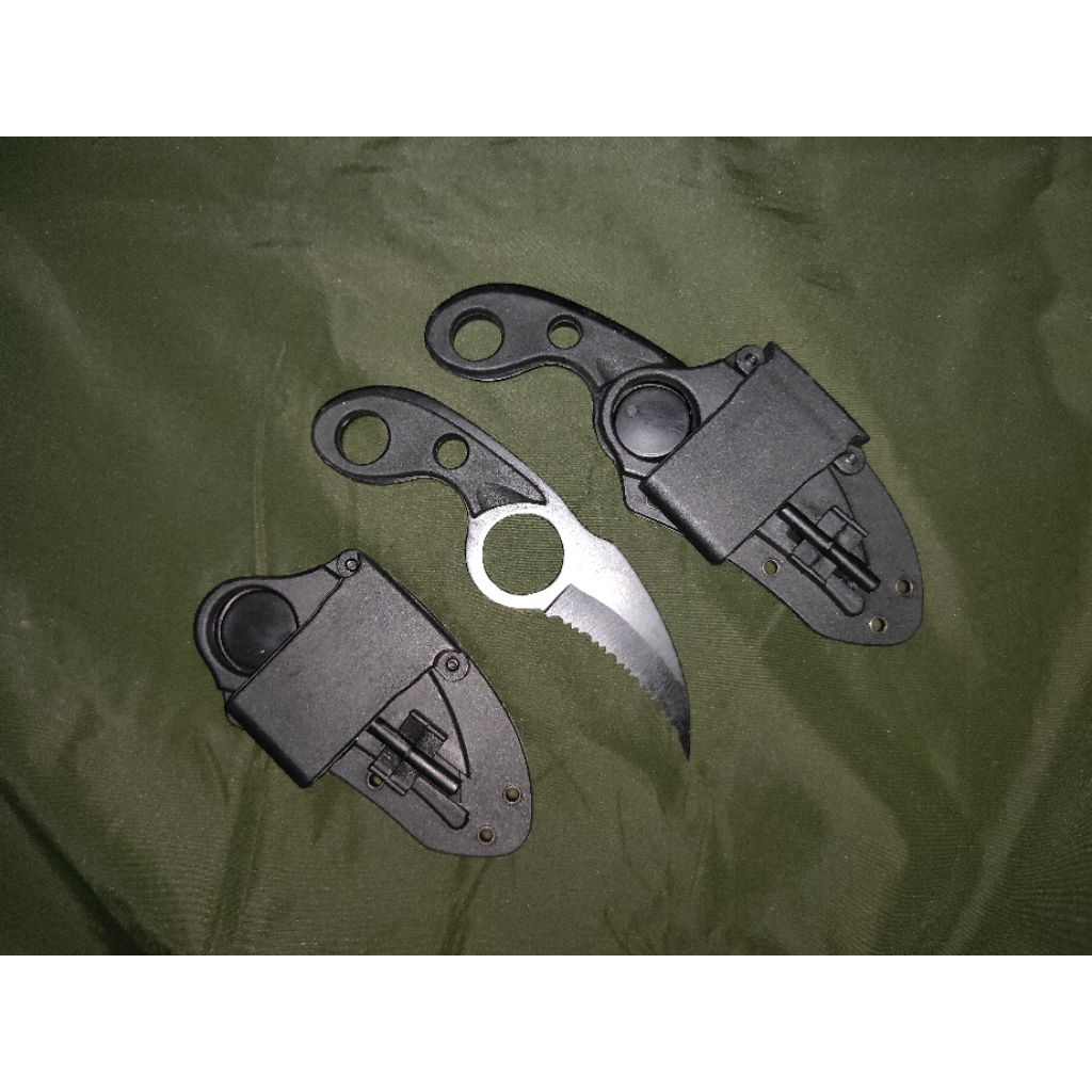 Smith & wesson mini survival kit - outdoor camping knife - pencak silat