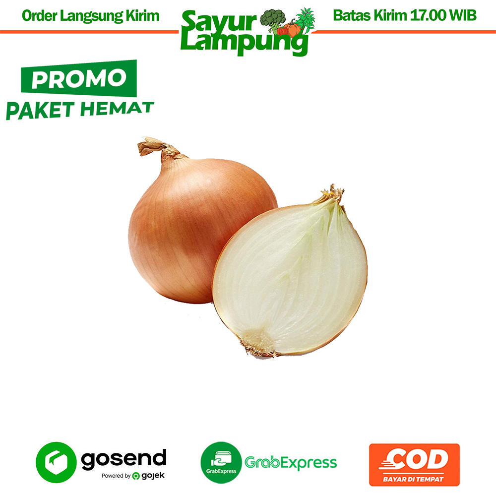 

PaHe Bawang Bombai 1 Buah - Sayur Lampung