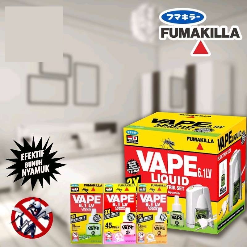 Fumakilla Vape Liquid Set / ALAT OBAT NYAMUK FUMAKILLA VAPE