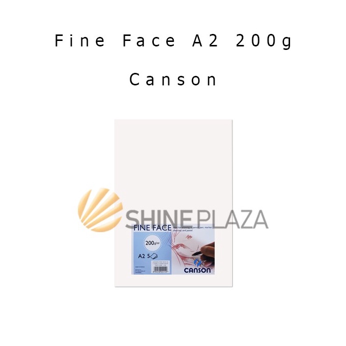 

KODE L85V Canson Fine Face A2 2 Gsm Canson Paper A2 Kertas Gambar Canson