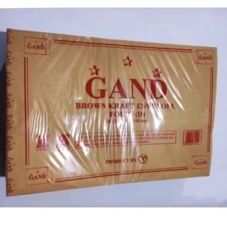 

Amplop Coklat polos A4 Gand