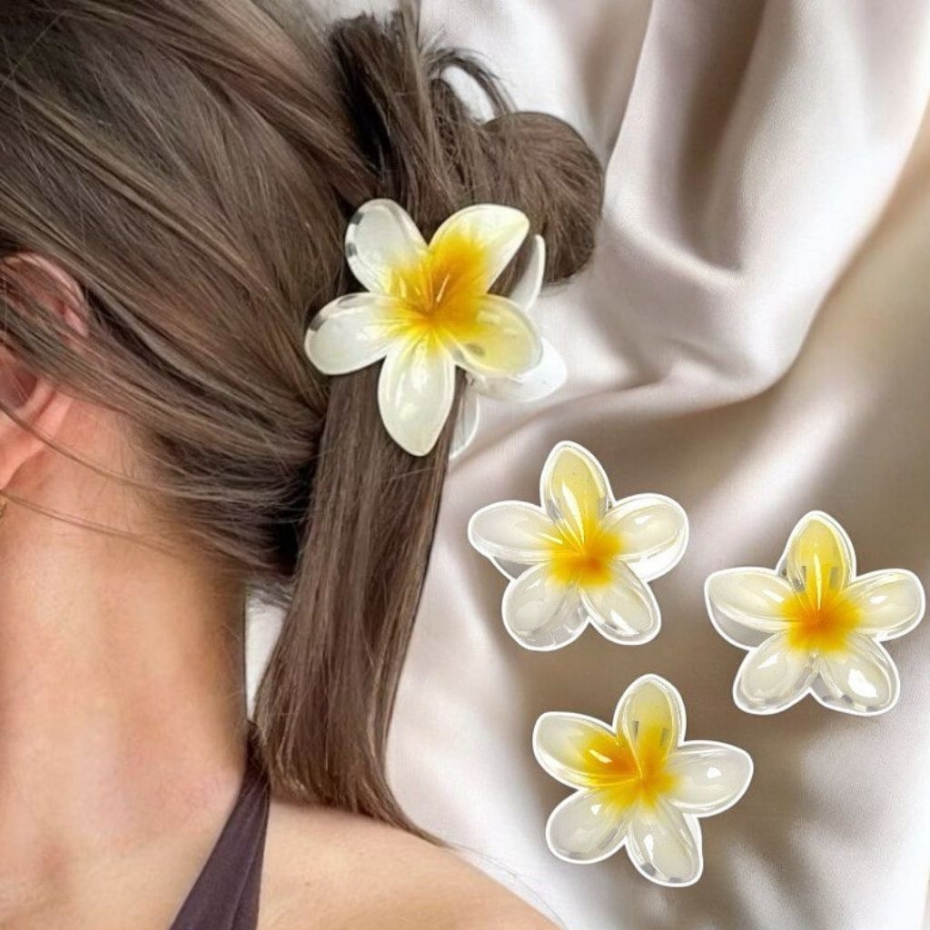 BESAR Jedai Bunga Kamboja Jepit Rambut Kamboja Bali