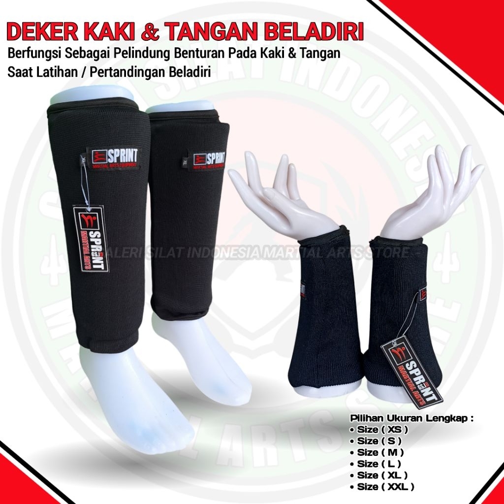 NEW Deker Silat Anak - Dewasa / Dekker Kaki Pencak Silat Model Kaos Kaki / Deker Kaki Silat