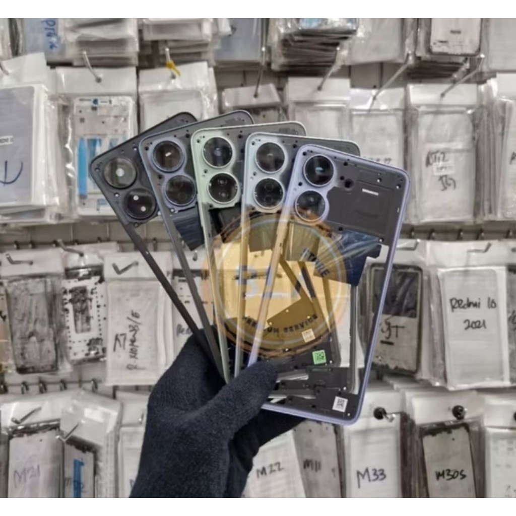 BEZEL TUTUP MESIN TULANG TENGAH BEZEL For XIAOMI REDMI 13C / POCO C65