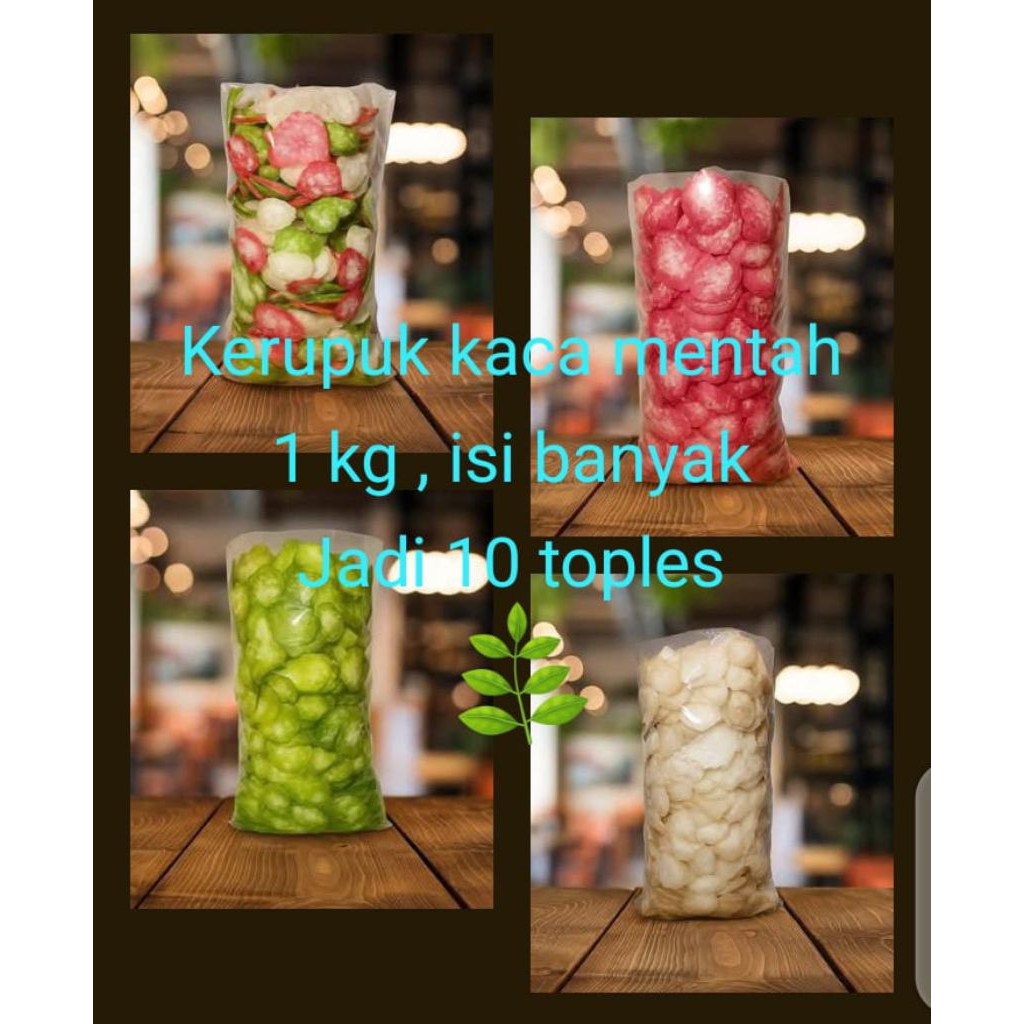 

kerupuk mentah 1 kg termurah kerupuk kaca kerupuk untuk seblak kerupuk murah