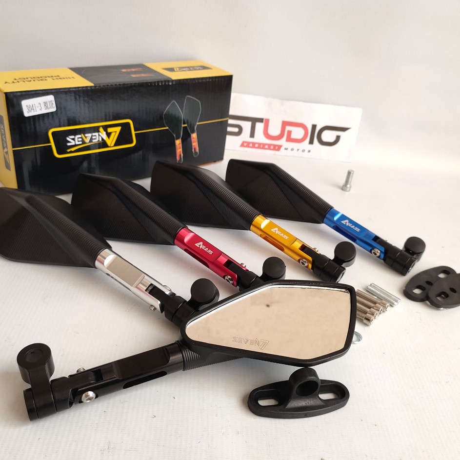 Baru  Spion TOMOK V2 V5 AGRAS Alumunium CNC Universal Motor