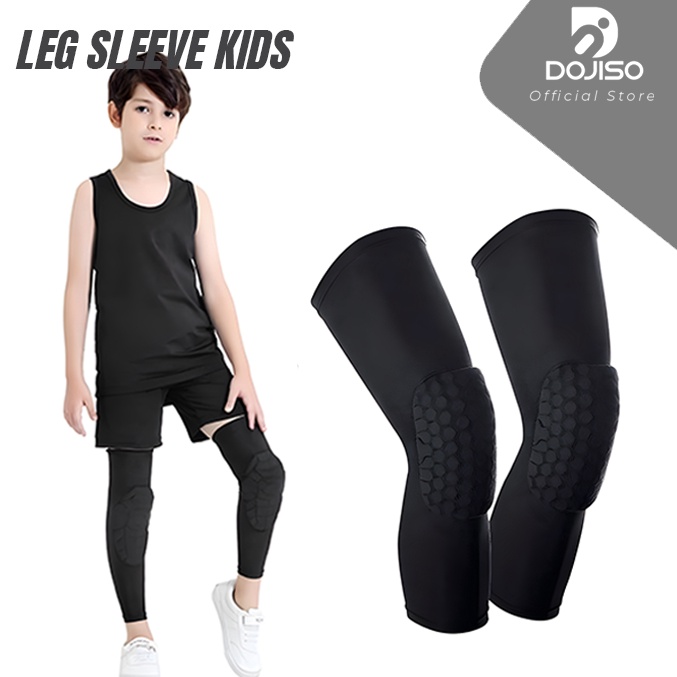 Trendy Leg Sleeve Basket 1 Kids Bantalan Pelindung Lutut Olahraga Basket Anak Deker Lutut Anak Suppo