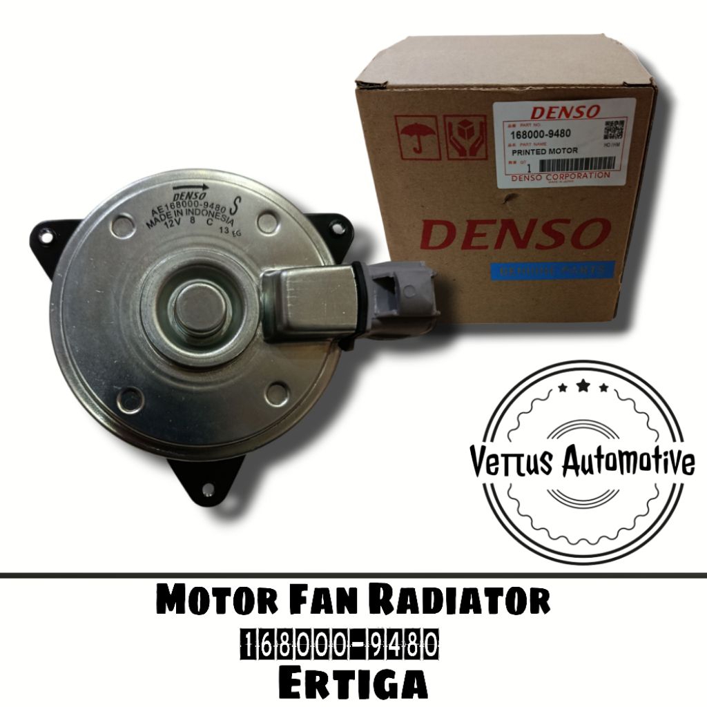 Motor Fan Radiator Suzuki Ertiga - Motor Fan Ertiga DENSO 168000-9480 Original