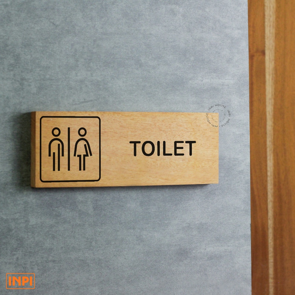 

KODE X12E sign system toilet papan tanda area toilet wall sign system toilet