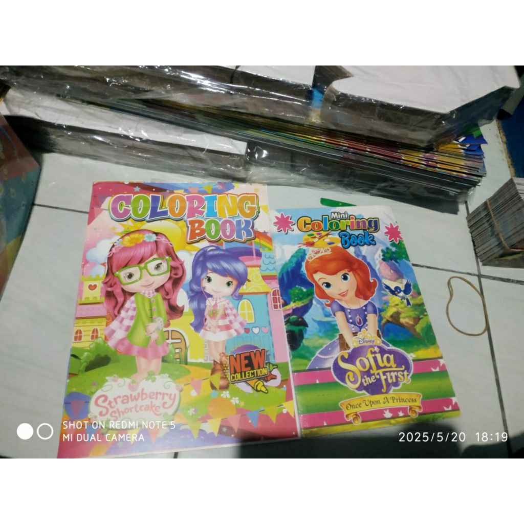 

buku gambar polosan anak sd tk