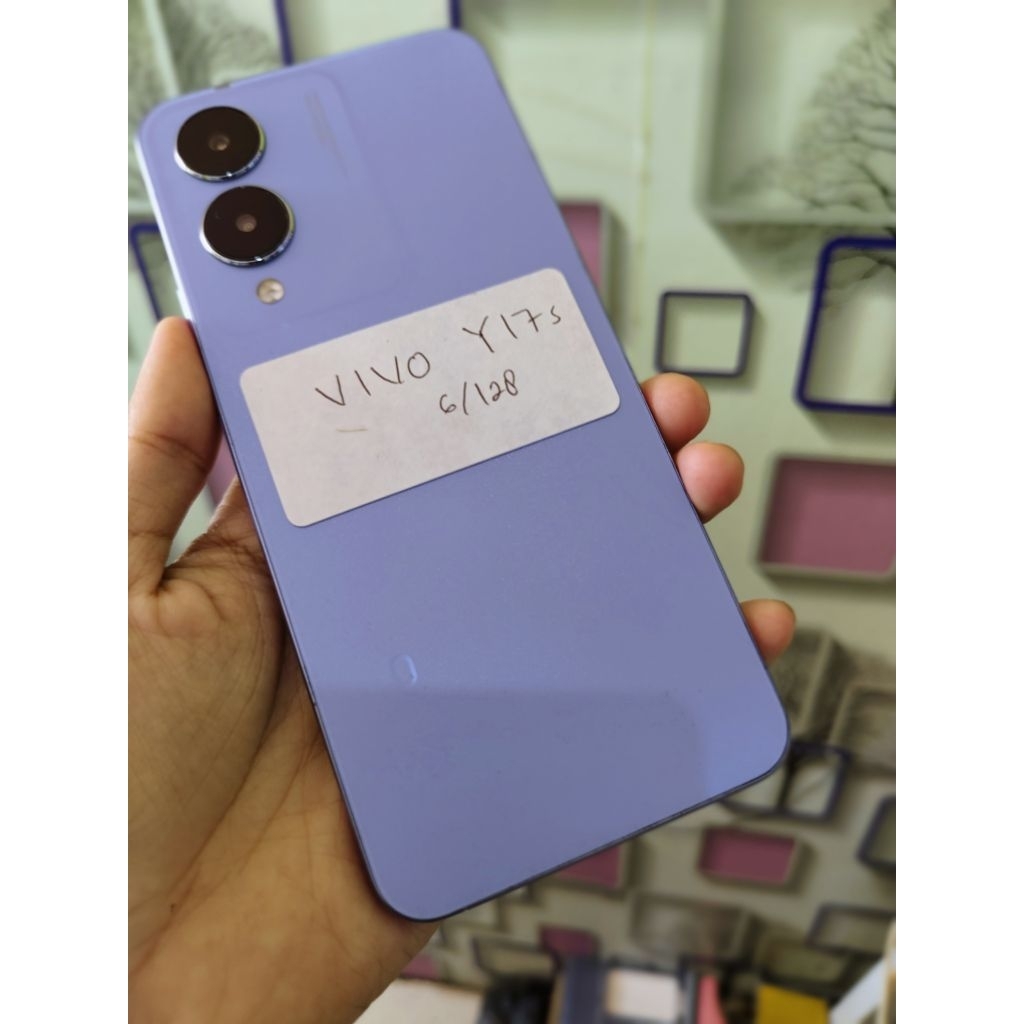 Vivo y17s 6+6/128 seken lengkap