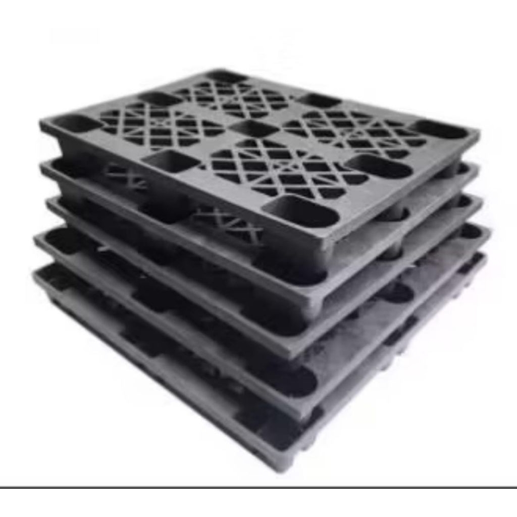 

palet pelastik bekas seperti baru ukuran 120x100x14