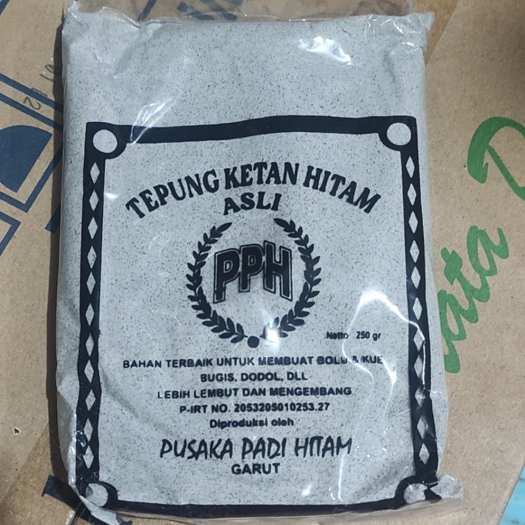 

1 bal tepung ketan hitam 250gr (20 pcs)