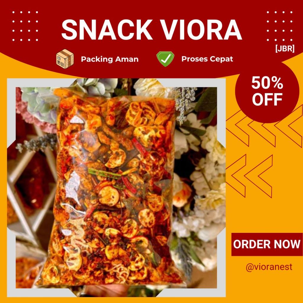 

SEBLAK KERUPUK CAMPUR MIX ISI 500GR PEDAS MERIAH / Seblak Mix