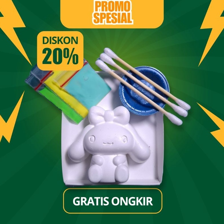 

KODE A76T 1 Pcs Paket Usaha Mainan Mewarnai Gypsum Melukis Gypsum Mainan DIY Edukasi Anak