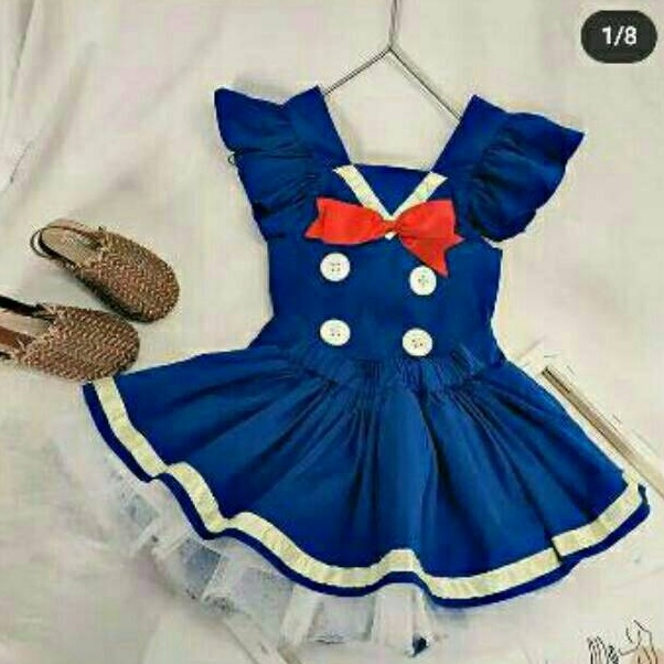 kostum anak donald duck  baju bayi perempuan  cosplay anak perempuan donald duck