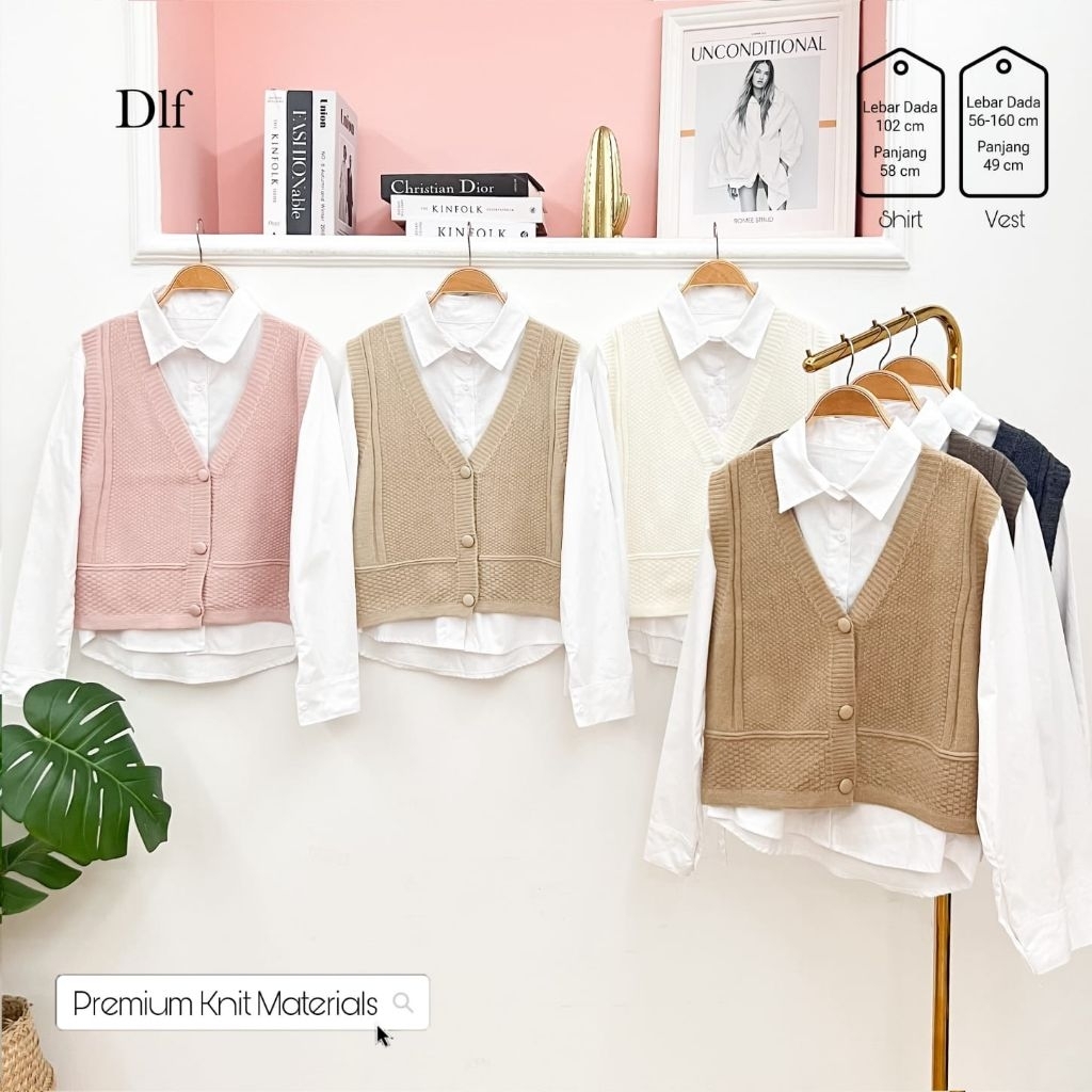 SET VEST RAJUT
