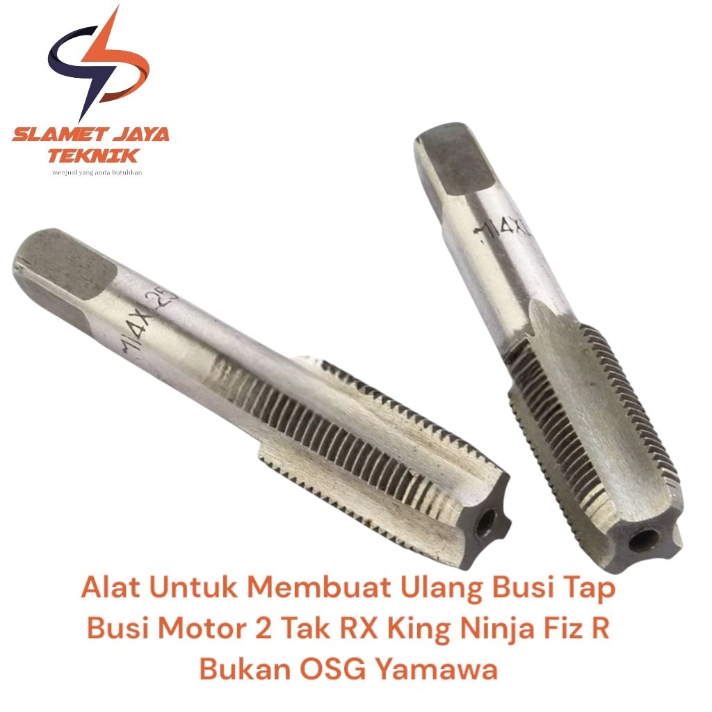 Alat Untuk Membuat Ulang Busi Tap Busi Motor 2 Tak RX King Ninja Fiz R Bukan OSG Yamawa