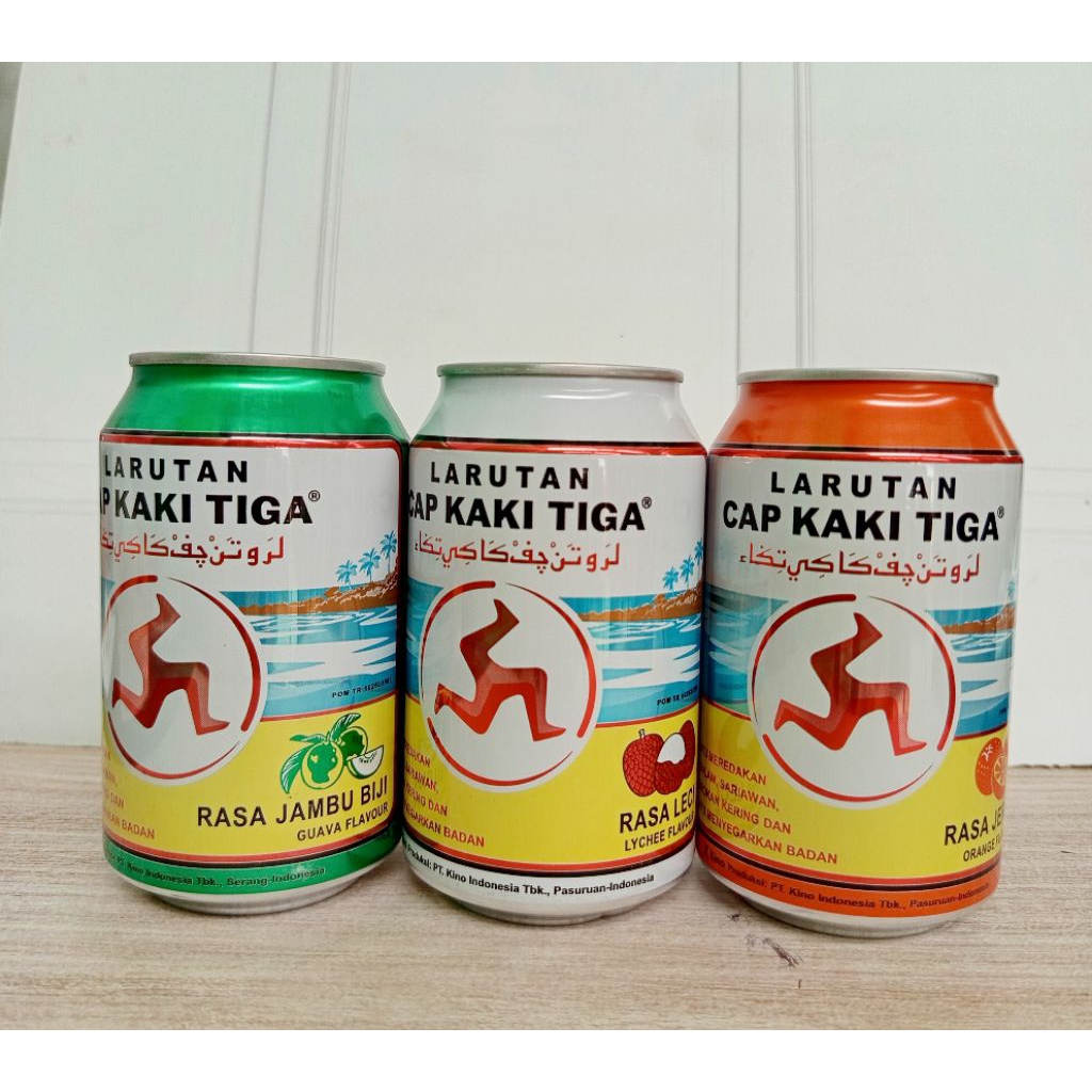 

KAKI TIGA LARUTAN PENYEGAR KALENG