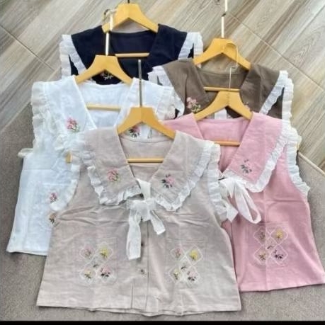 VEST BORDIR RENDA PITA