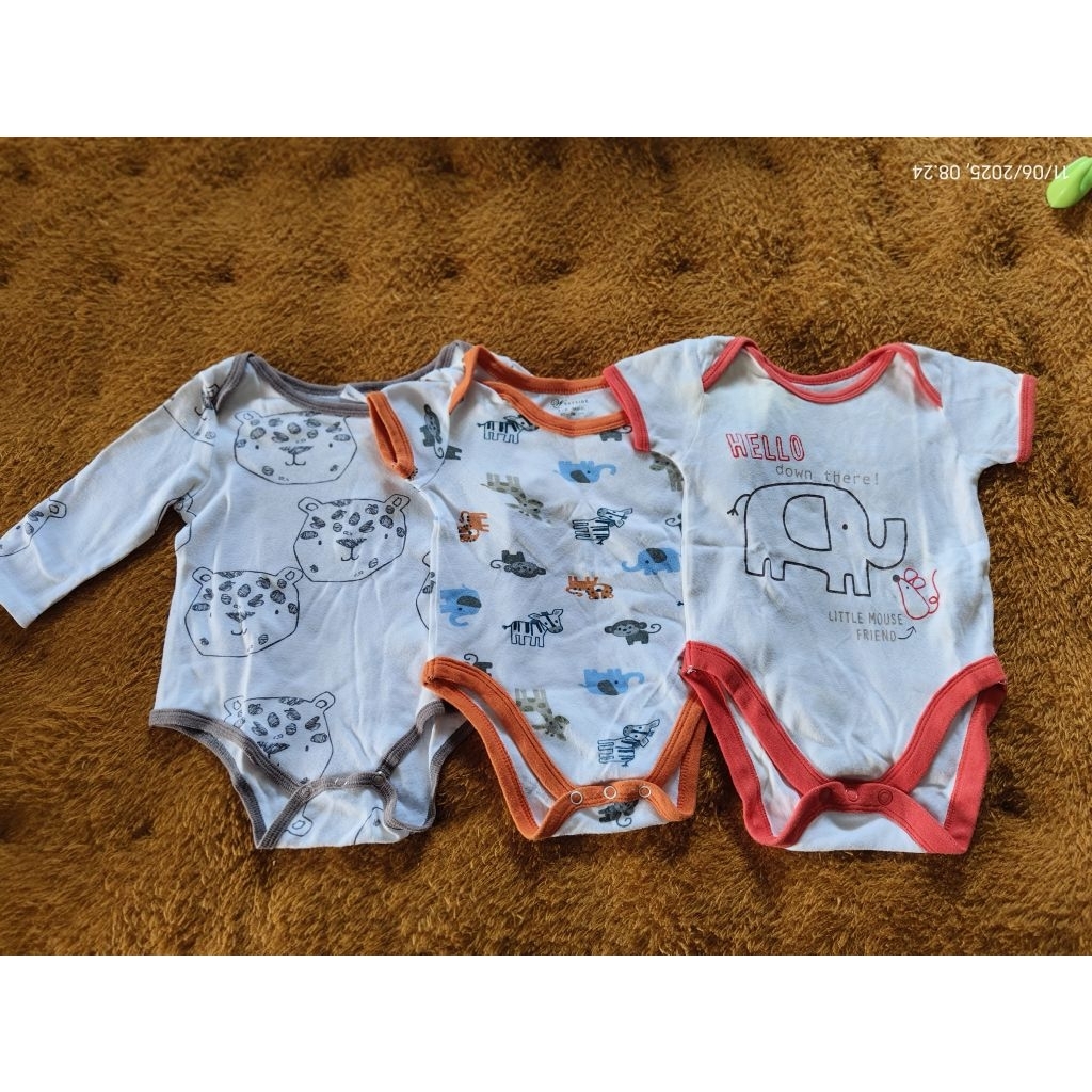 preloved pl jumper jp bayi (3pcs)
