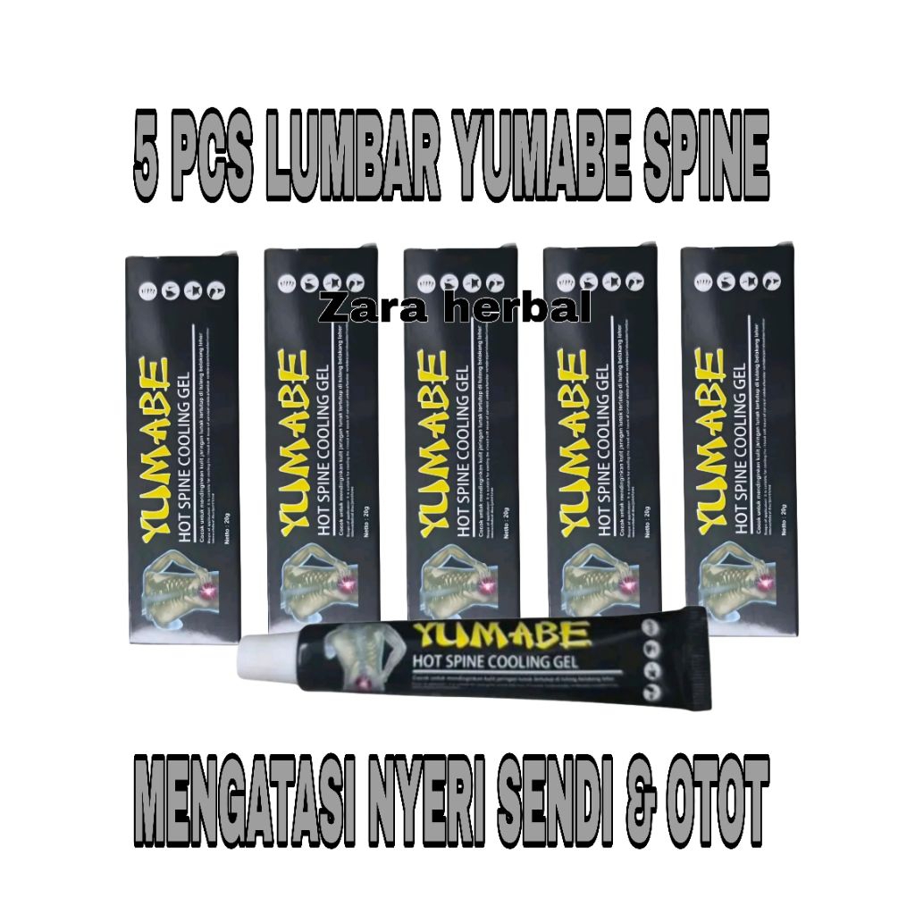 Salep Lumar Yumabe Hot Spine Colling Gel Preda Nyeri dan Sendi