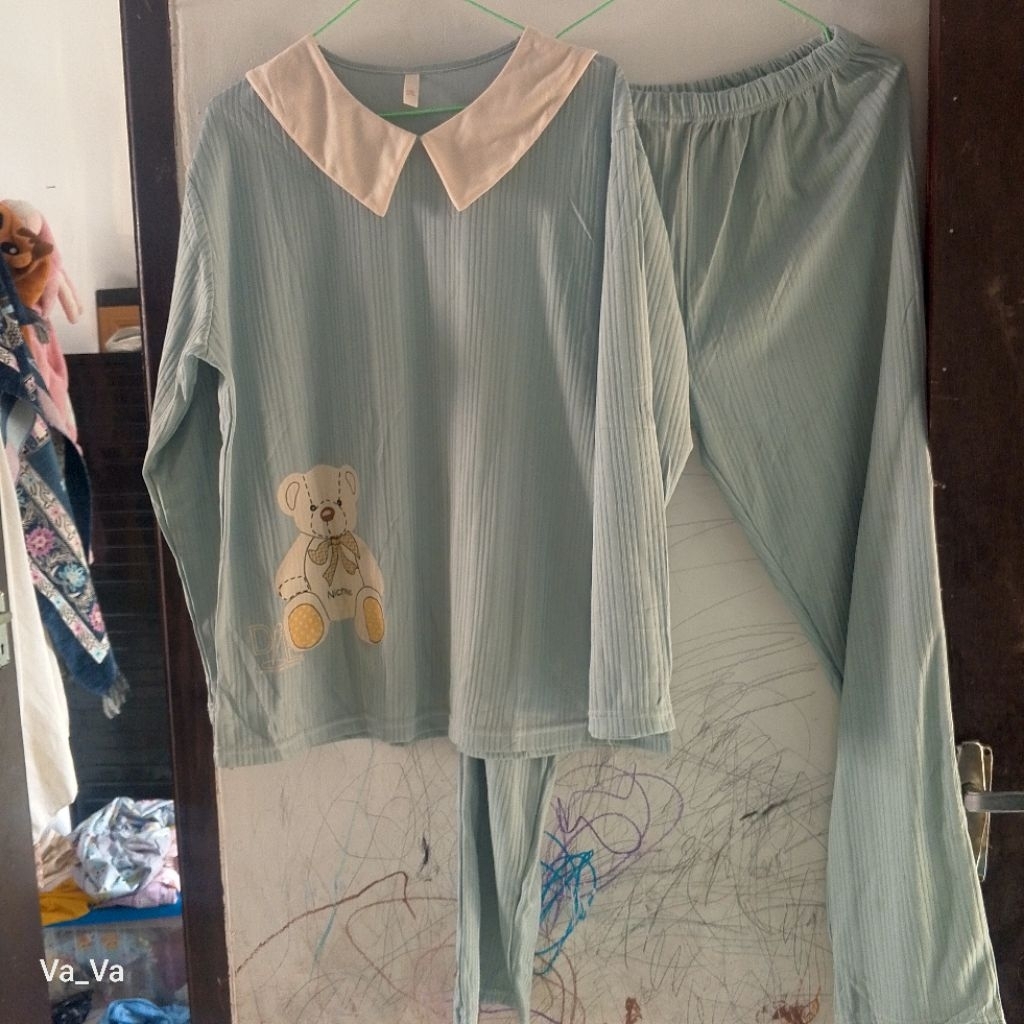 pl preloved setelan PP kaos knit 3xl ld sampai 125cm