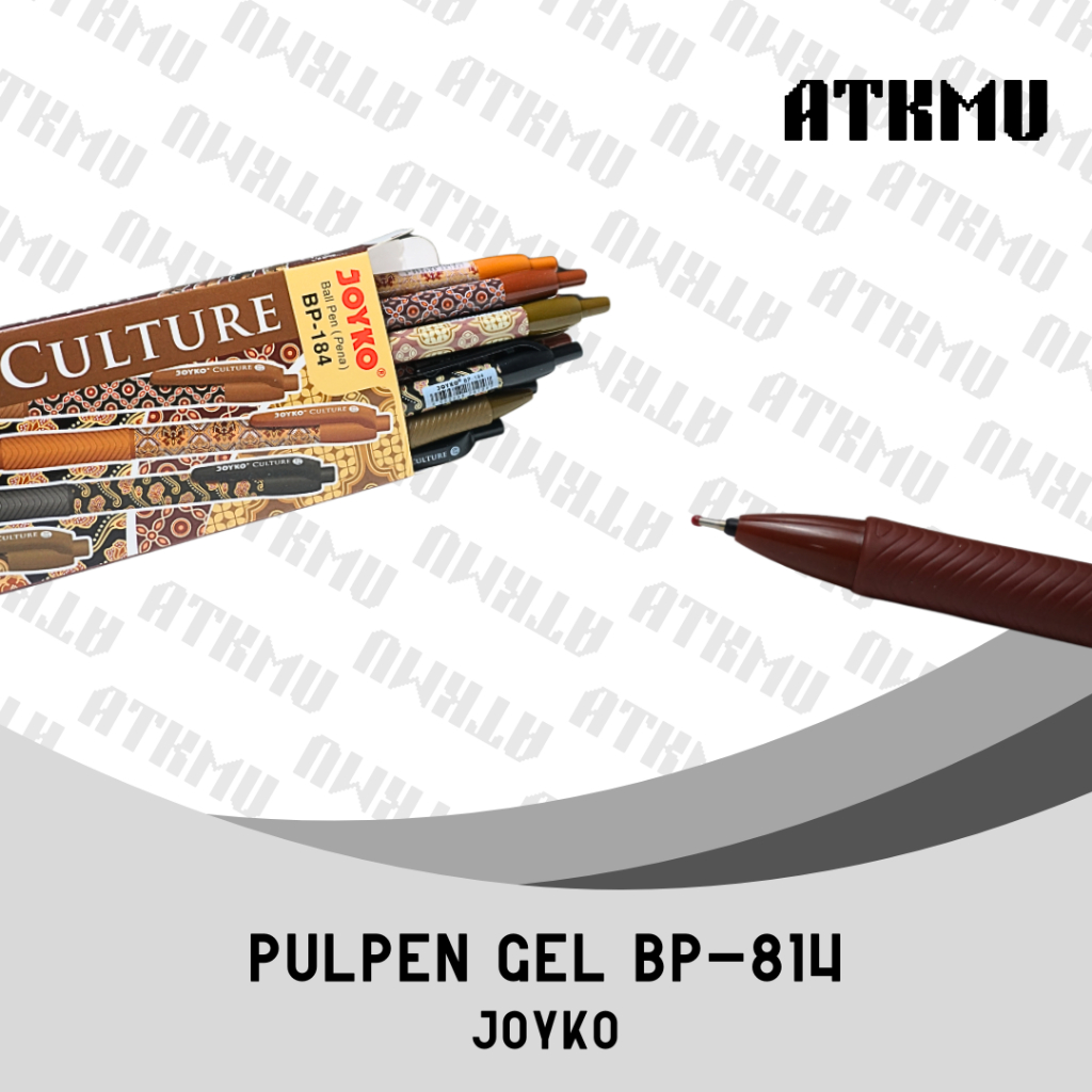 

Joyko Pulpen Culture Motif Batik BP-184 Isi 3 Pcs