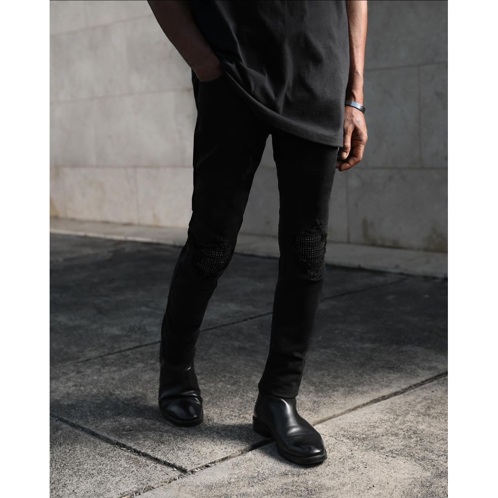 RUCAS SEASON 15 Black Crystal Jeans