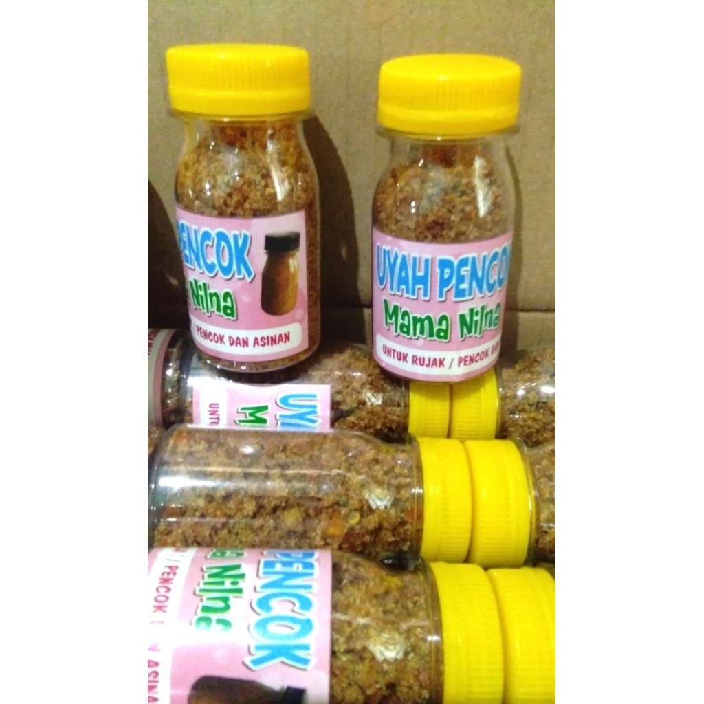 

uyah pencok / garam / cocolan rujak buah asli nagara