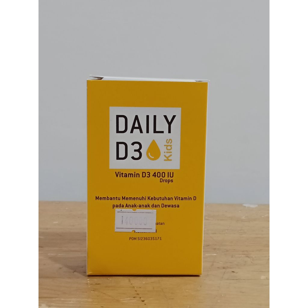 Daily D3 kids/Vitamin D3 400 Iu drops