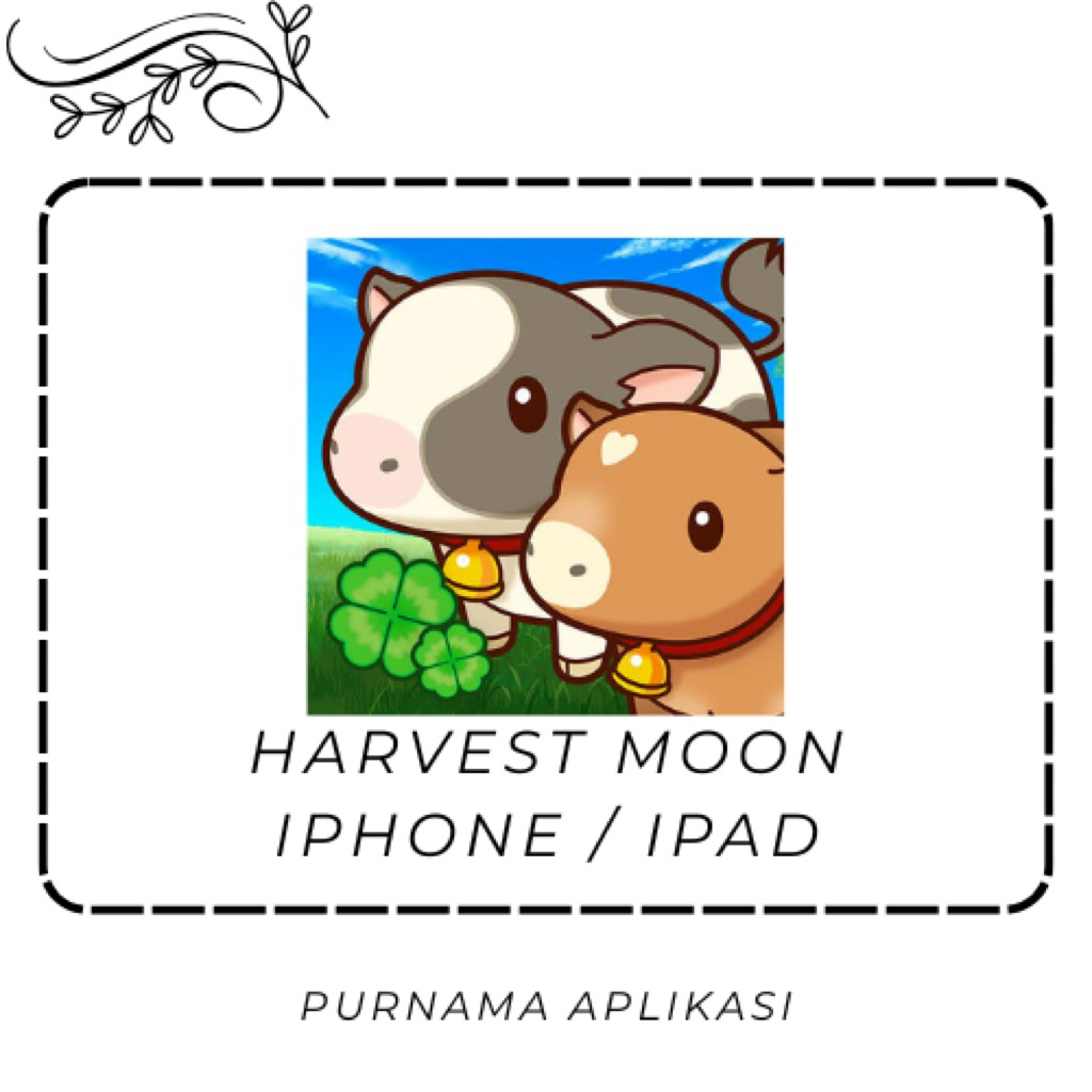 Harvest Moon IOS iphone / ipad
